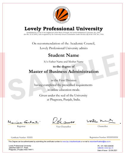 Master of Arts